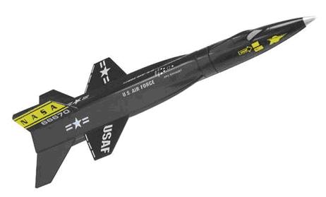 Picture of recalled model rocket